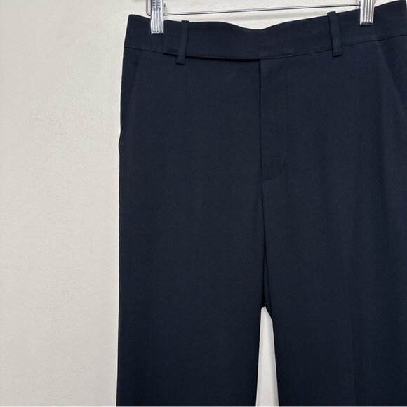 VINCE Womens 6 Wide Leg High Waist Career Trouser Pant Black Color - Picture 4 of 14